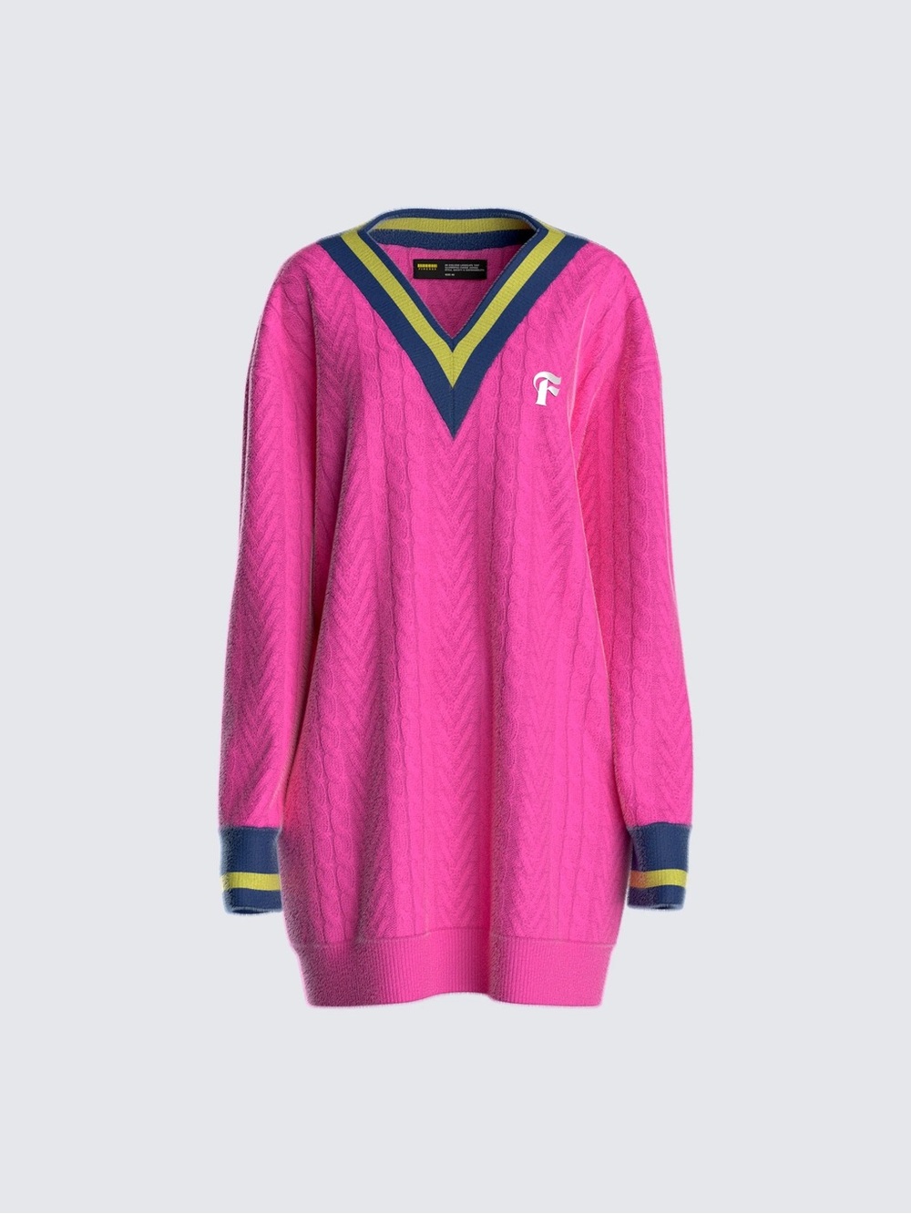 Finesse Kellan Knit Preppy Sweater XS/S CR17-5